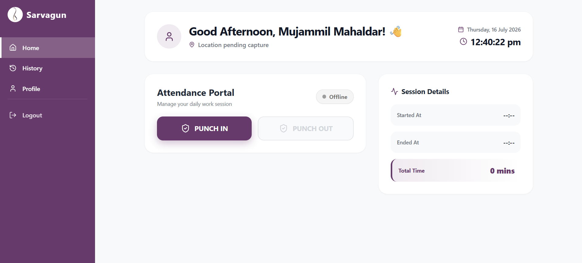 Attendance Module